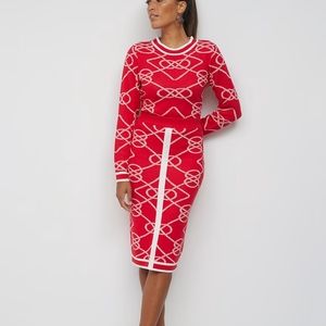New York and Company NY&C 2 Piece Seperates: Sweater Top (size L), Skirt size M